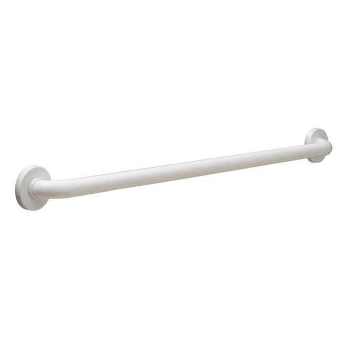 Vinyl-Coated Grab Bar with Snap Flange
